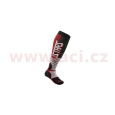 ponožky MX PRO, ALPINESTARS (červená/černá) 2023