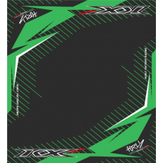 Koberec pod moto 80x100cm Hurly KAWASAKI KXF 4T černo/zelený Koberec pod moto 80x100cm Hurly KAWASAKI KXF 4T černo/zelený