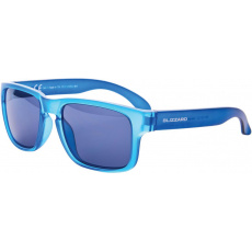sluneční brýle BLIZZARD sun glasses PCC125333, blue trans. matt, 55-15-123