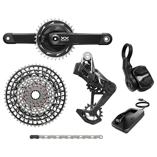 sada SRAM XX SL T-Type Eagle Transmission Powermeter AXS, kliky 170mm