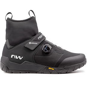 Zateplené cyklistické tretry Northwave Multicross Plus Gtx Black Zateplené cyklistické tretry Northwave Multicross Plus Gtx Black