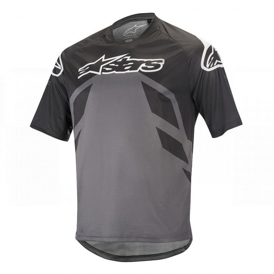 Alpinestars Racer V2 S/S Jersey dres - Black/Anthracite/Grey