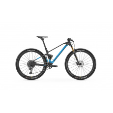 horské kolo MONDRAKER F-Podium Carbon R, carbon/marlin blue, 2022