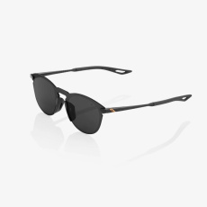 LEGERE ROUND - Polished Black - Smoke Lens