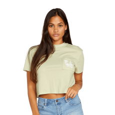 Dámské triko Volcom Pocket Dial Tee Sage Dámské triko Volcom Pocket Dial Tee Sage