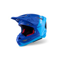 přilba SUPERTECH S-M10 FLOOD, ALPINESTARS (modrá perleť/světle modrá/černá/carbon/matná/lesklá) 2026