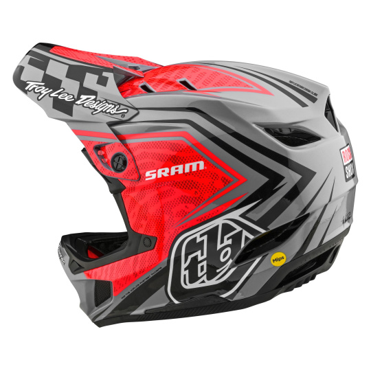 TLD HELMA D4 CARBON MIPS SRAM RED / BLACK (13948700)