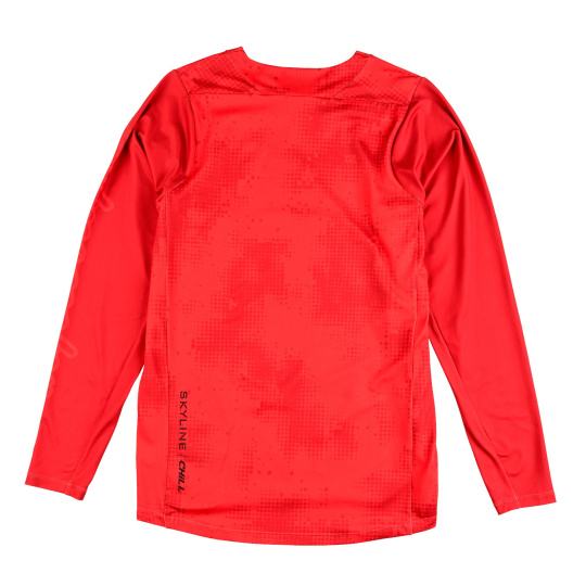 TLD DRES S DLOUHÝM RUKÁVEM SKYLINE CHILL SCATTERED FIRE ORANGE (35399902)