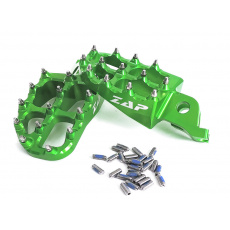 stupačky KXF250 06-/450 07- zelené stupačky KXF250 06-/450 07- zelené
