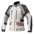 bunda STELLA ANDES DRYSTAR, TECH-AIR 5 kompatibilní, ALPINESTARS, dámská (světle šedá/tmavě šedá/černá/růžová fluo) 2025