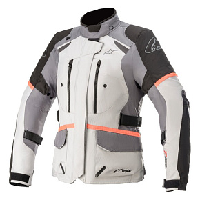 bunda STELLA ANDES DRYSTAR, TECH-AIR 5 kompatibilní, ALPINESTARS, dámská (světle šedá/tmavě šedá/černá/růžová fluo) bunda STELLA ANDES DRYSTAR, TECH-AIR 5 kompatibilní, ALPINESTARS, dámská (světle šedá/tmavě šedá/černá/růžová fluo)