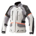 bunda STELLA ANDES DRYSTAR, TECH-AIR 5 kompatibilní, ALPINESTARS, dámská (světle šedá/tmavě šedá/černá/růžová fluo)