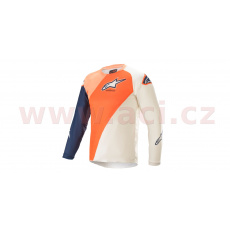 dres RACER BLAZE 2021, ALPINESTARS, dětský (oranžová/tmavě modrá/bílá) dres RACER BLAZE 2021, ALPINESTARS, dětský (oranžová/tmavě modrá/bílá)