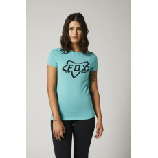 Dámské triko Fox Division Tech Tee Teal Dámské triko Fox Division Tech Tee Teal