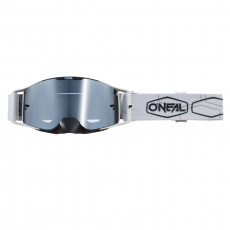 Brýle O´Neal B-30 HEXX černá/bílá, silver mirror