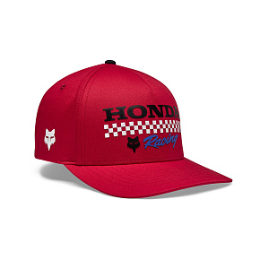 Pánská kšiltovka Fox Honda Flexfit Hat  Red
