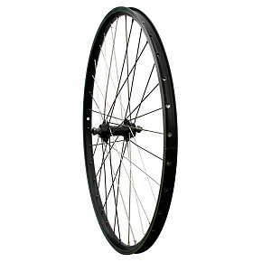 zapletené kolo 26" SHIMANO V-brake přední černé zapletené kolo 26" SHIMANO V-brake přední černé