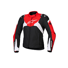 bunda STELLA T-JAWS V4 WATERPROOF HONDA kolekce, ALPINESTARS, dámská (černá/červená/bílá) 2026