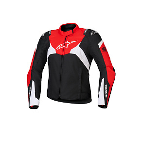 bunda STELLA T-JAWS V4 WATERPROOF HONDA kolekce, ALPINESTARS, dámská (černá/červená/bílá) 2027 bunda STELLA T-JAWS V4 WATERPROOF HONDA kolekce, ALPINESTARS, dámská (černá/červená/bílá) 2027