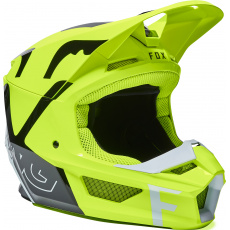 Pánská přilba Fox V1 Skew Helmet, Ece Fluo Yellow Pánská přilba Fox V1 Skew Helmet, Ece Fluo Yellow