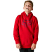 Dětská mikina Fox Youth Legacy Pullover Fleece Flame Red 