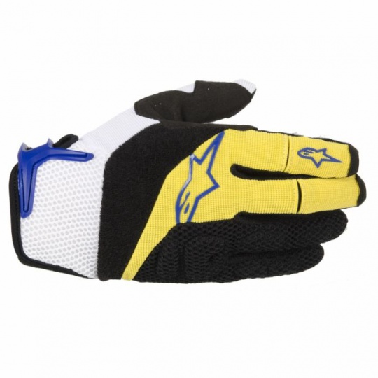 Alpinestars MOAB rukavice Yellow Blue