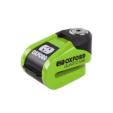 zámek kotoučové brzdy Quartz Alarm XA6 - Limitovaná edice, OXFORD (integrovaný alarm, zelený, průměr čepu 6 mm) zámek kotoučové brzdy Quartz Alarm XA6 - Limitovaná edice, OXFORD (integrovaný alarm, zelený, průměr čepu 6 mm)