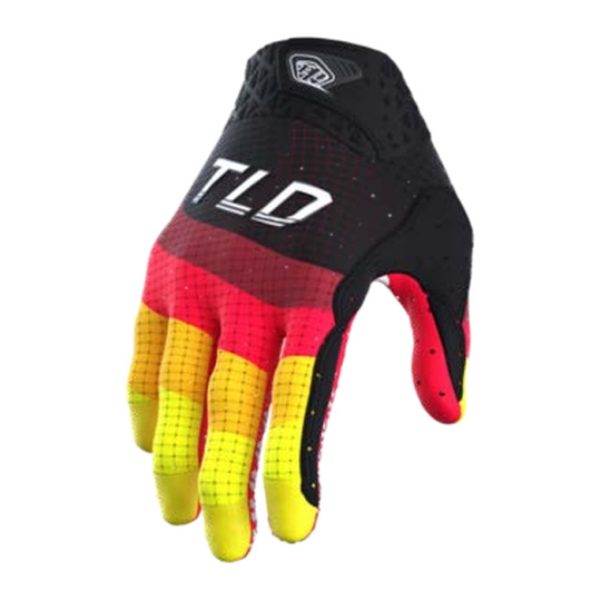 TLD DĚTSKÉ RUKAVICE AIR REVERB BLACK / YELLOW (40600103)