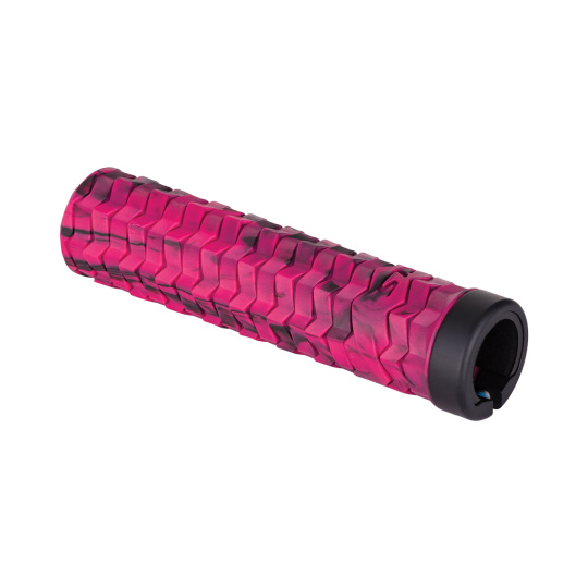KELLYS Rukojeti KLS POISON SINGLE LockON, pink/black