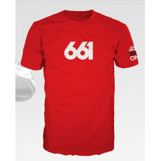 661 Numeric Red tee - tričko červené 661 Numeric Red tee - tričko červené