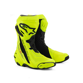 boty SUPERTECH R VENTED, ALPINESTARS (žlutá fluo/černá, perforovaná obšívka) 2027 boty SUPERTECH R VENTED, ALPINESTARS (žlutá fluo/černá, perforovaná obšívka) 2027