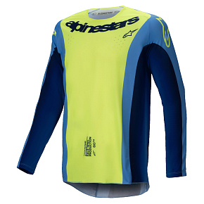 dres TECHSTAR MELT, ALPINESTARS (žlutá fluo/modrá) dres TECHSTAR MELT, ALPINESTARS (žlutá fluo/modrá)