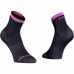 Cyklo ponožky Northwave Origin Sock Black/Fuchsia