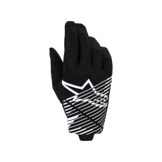 rukavice RADAR PRO, ALPINESTARS (černá/bílá) 2026