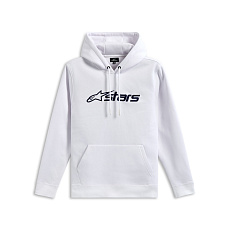 mikina BLAZE HOODIE 3, ALPINESTARS (bílá/modrá) mikina BLAZE HOODIE 3, ALPINESTARS (bílá/modrá)