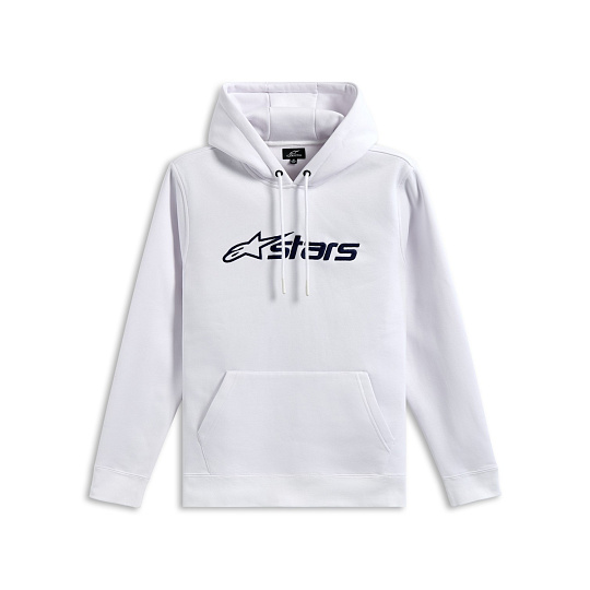 mikina BLAZE HOODIE 3, ALPINESTARS (bílá/modrá) mikina BLAZE HOODIE 3, ALPINESTARS (bílá/modrá)