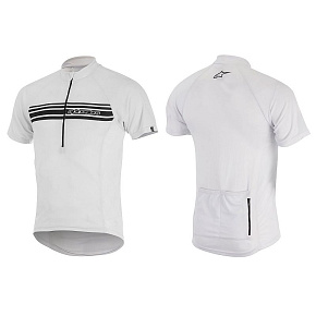 Alpinestars Lunar SS Jersey dres White/Black Alpinestars Lunar SS Jersey dres White/Black