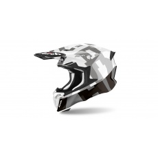 přilba TWIST 2.0 FRAME, AIROH (bílá/černá) 2021 přilba TWIST 2.0 FRAME, AIROH (bílá/černá) 2021