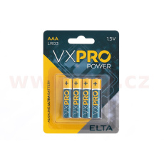 baterie alkalická UltraDigital AAA LR03, 1.5 V (4 ks)