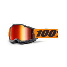 ACCURI 2, 100% brýle Orange, červené plexi