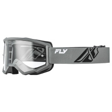 brýle FOCUS, FLY RACING - USA (šedé/černá - čiré plexi) brýle FOCUS, FLY RACING - USA (šedé/černá - čiré plexi)