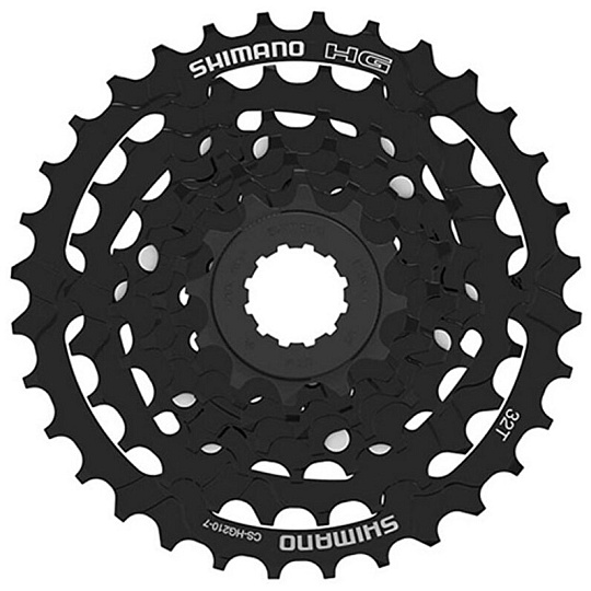 7-kazeta SHIMANO CS-HG210 12-32 zubů, v krabičce 7-kazeta SHIMANO CS-HG210 12-32 zubů, v krabičce
