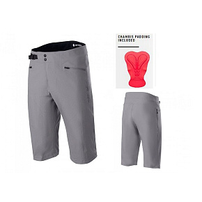 Alpinestars A-Dura Liner Shorts Dark Grey - s cyklovložkou Alpinestars A-Dura Liner Shorts Dark Grey - s cyklovložkou
