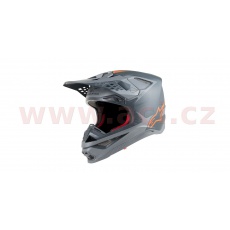 přilba SUPERTECH S-M10 META 2020, ALPINESTARS (antracit/šedá/oranžová fluo) přilba SUPERTECH S-M10 META 2020, ALPINESTARS (antracit/šedá/oranžová fluo)