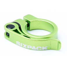 Sedlová objímka Sixpack Menace 34,9 mm zelená Sedlová objímka Sixpack Menace 34,9 mm zelená