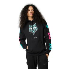 Pánská mikina Fox Nuklr Head Po Fleece Black Pánská mikina Fox Nuklr Head Po Fleece Black