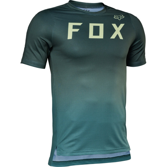 Pánský cyklo dres Fox Flexair s Jersey  Emerald