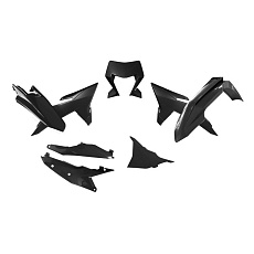 sada plastů KTM, RTECH (černá, 6 dílů)