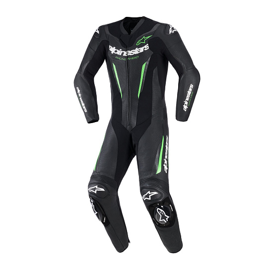 jednodílná kombinéza GP FORCE V2, ALPINESTARS (černá/zelená) 2026