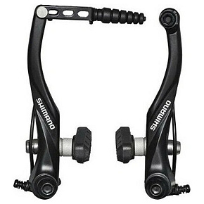 brzdy SHIMANO Alivio BR-M422-L V-brake černé (jedna čelist) brzdy SHIMANO Alivio BR-M422-L V-brake černé (jedna čelist)